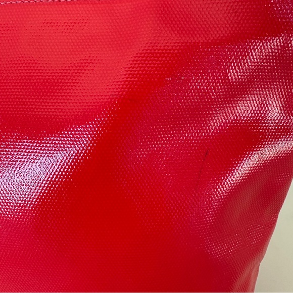 Tory Burch Red Patent Leather Makeup Bag with Dust Bag - Gently Used❤️💋 - Picture 2 of 7